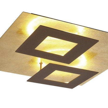 Ceiling light Mantra Dalia, Led, 3360lm, 3000k, 500x500x77 mm, brown color-1