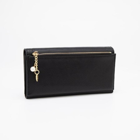 Wallet on magnets, black color-1