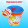 A bucket for playing sand "sea friends", 1 l
