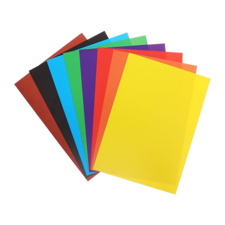 Cardboard color A5, 8 sheets 8 colors, coated 230 g/m2-2