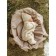Cap with lapel Children's Amarobaby Pure Love Tot, Size 40-42 cm, Milk color