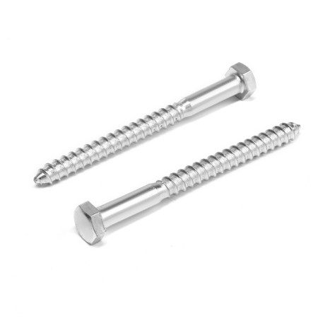 Tundra bolt, capercaillie, plumbing, Din571, M12x140 mm, 4.8 - 5 kg