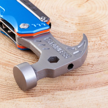 Multitul 13V1 with pliers and hammer, blue-3