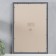 Photo frame plastic 40x60 cm, gold with white (plastic screen)