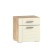 Bedside table livorno, 452x380x488, oak bunratti/software panakota MDF