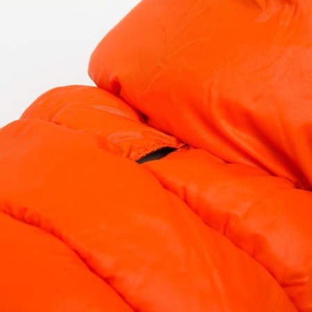 Dog jacket two -sided with a collar, ds 24, Osh 24, og 40, orange/green-5