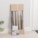 Shoe stand, 2 tiers, 82.5 × 32 × 48.5 cm, black color