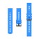 Smart hours strap, 22 mm, silicone, blue