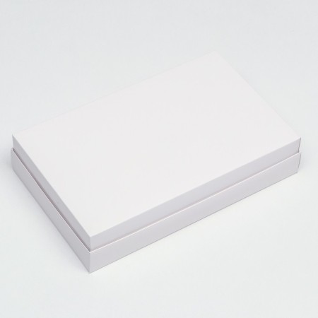 Box for Makarun, with a lodge, white 26.5 x 16.5 x 5.5 cm-4