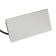 Block Roset into the table, sliding cover, 10a, 3 sockets, wire 1.8 m, silver