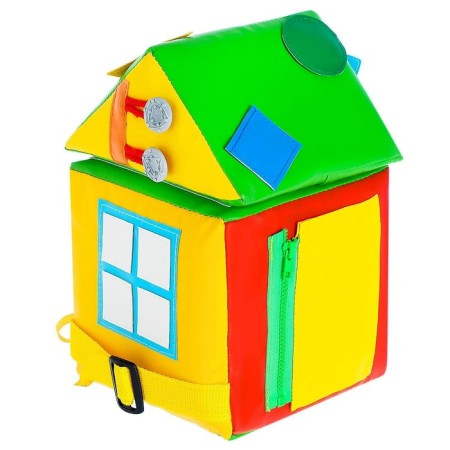 Soft module Tactile "Baby House", according to the Montessori Methodology-3