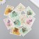 Cardboard "Butterfly vintage" set 10 pcs (5 types) 4x6 cm