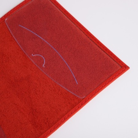 Cover for passport, red color-5