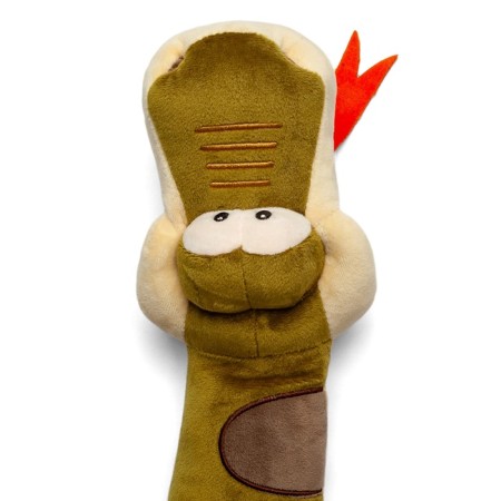 New Year! Soft toy "Boats Eric", green, 100 cm-2
