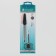 Manicure set, 2 items, on a blister, silver/black color, SIS-13
