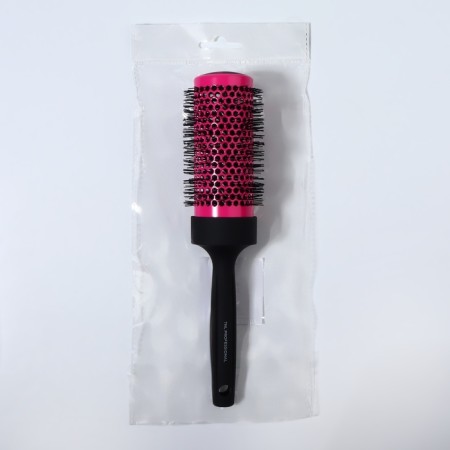 Thermal caring is professional, ventilated, D = 4.4 cm, pink/black color-3
