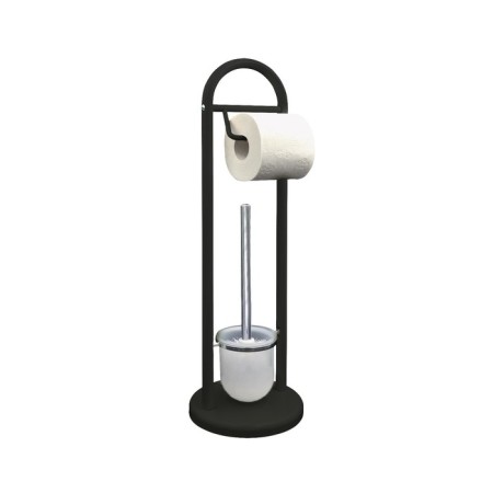 Floor stand for the toilet unique, black color-1