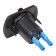 The cigarette lighter nest is built -in moisture. 12/24V plastic AEBJ204