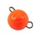 Cargo Cheburashka painted collapsible Yaman 10 pcs., 12 g, orange