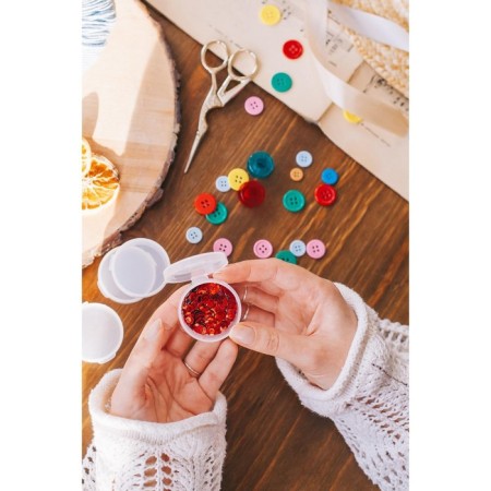 Containers for storing little things, D = 4.5 × 2.2 cm, 4 pcs-3