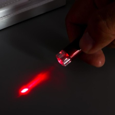 Flashlight+laser 3 metallic mode MIX 6x1x1 cm-6
