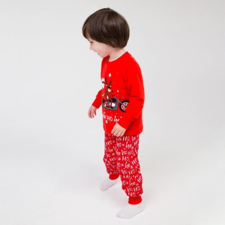 Pajama nursery, red color, height 104 cm-3