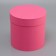Pink hat box, 18 x 18 cm