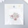 Decor for creativity metal, rhinestones "Star with a flower" silver 2x1.8 cm