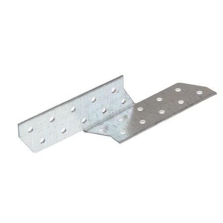 Beam holder, 150 x 34 x 2 mm, galvanized, left