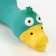 Bruttail toy for dogs from latex "Duck", 17 cm, blue