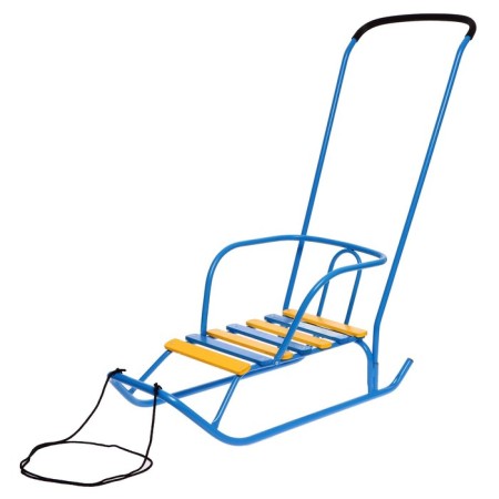 Sled "breeze 2", blue color