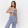 Female set (T -shirt, trousers) KAFTAN "SILK" p. 50, blue