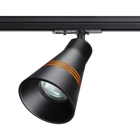 Sobit track lamp, 9W GU10, 1-F, black color