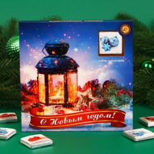 Фигурный шоколад "Новогодний фонарь" набор, 60 г