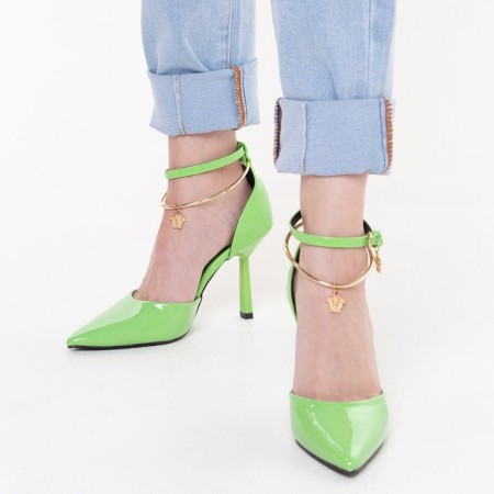 Women's shoes, light green color, size 36-1