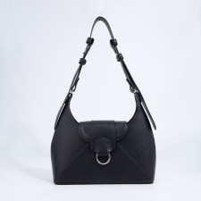 Women's bag with lightning, black color