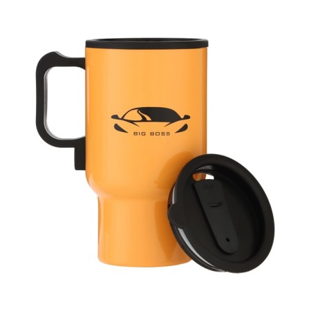 Thermal circle, 450 ml, car "Big Boss", saves heat 4 hours, 12 x 17 cm-1