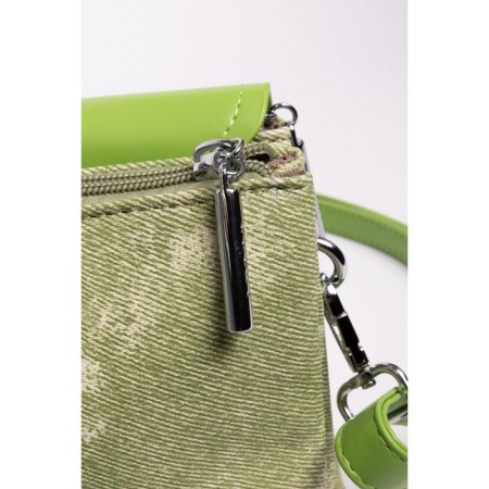 Cross-Body Bag, eco-leather, Ludor Green, 23x9x16 cm-3