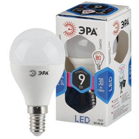 LED LED era Standard "Shar", 9 W, E14, 720 lm, 4000k, glow of white