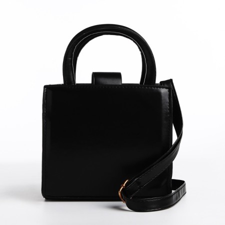Bag Female Tout with zipper, black color