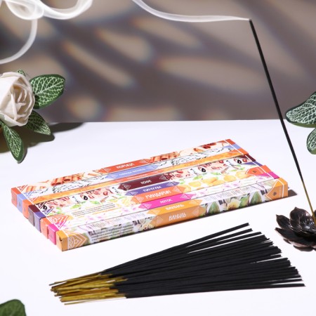 Set of incense "Breathing of nature assorted aromas", 8 packs of 8 sticks