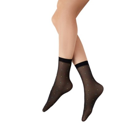 Women's socks Minimi Pois Colors 20, single size, Nero color-1