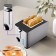 Toster KitFort KT-6212, 850 W, 5 modes of frying, 2 toasts, metallic