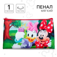 Penal soft, 1 department, 105x195 mm, Minnie Mouse