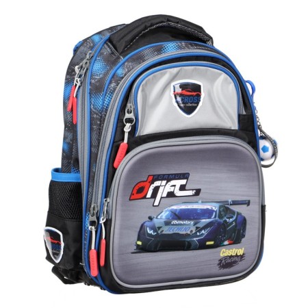 Frame backpack 39 x 29 x 17 cm, Across 3, filling: bag, blue ACR22-DH3-1-1