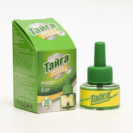An additional bottle of mosquito "Taiga" liquid, without smell, 30 nights, a bottle, 30 ml-3