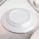 Porcelain plate "Exquisite", D = 20 cm, white