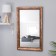 Wall mirror, in the frame, 53x85 cm