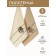 Set of terry napkins Diva Afrodita Ceylin "Tiger", size 40x60 cm, 2 pcs