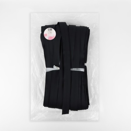 Rolled lightning “Spiral”, No. 7, waterproof, 50 m, black color-1